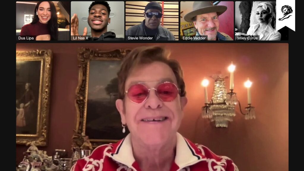 Elton John The Ultimate Zoom Call