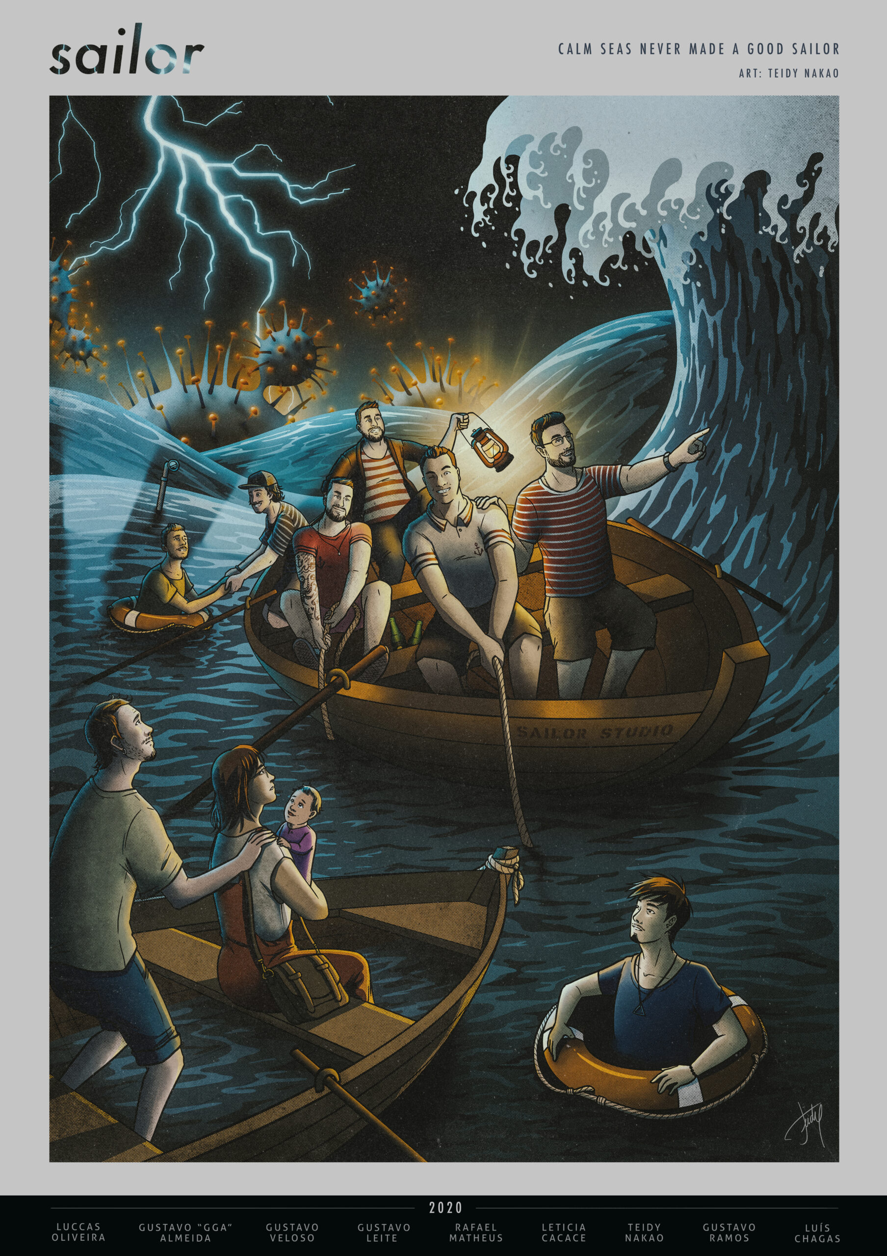 Sailor2020 – Calm Seas Never Made a Good Sailor Sailor2020 – Calm Seas Never Made a Good Sailor