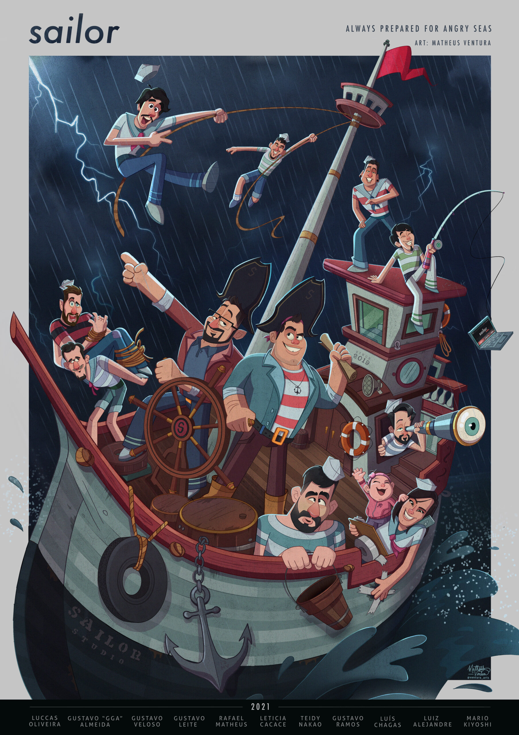 Sailor2021 – Always Prepared for angry seas Sailor2021 – Always Prepared for angry seas