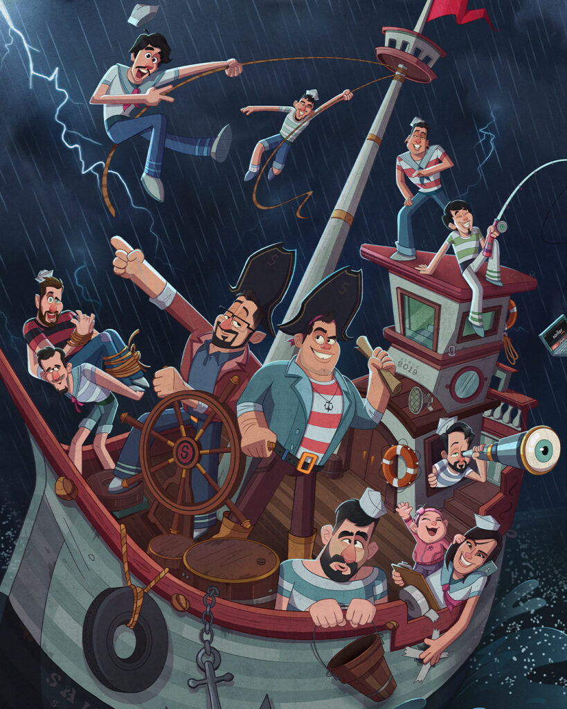Sailor 2021 — Ready for rough waters, artwork by Matheus Ventura