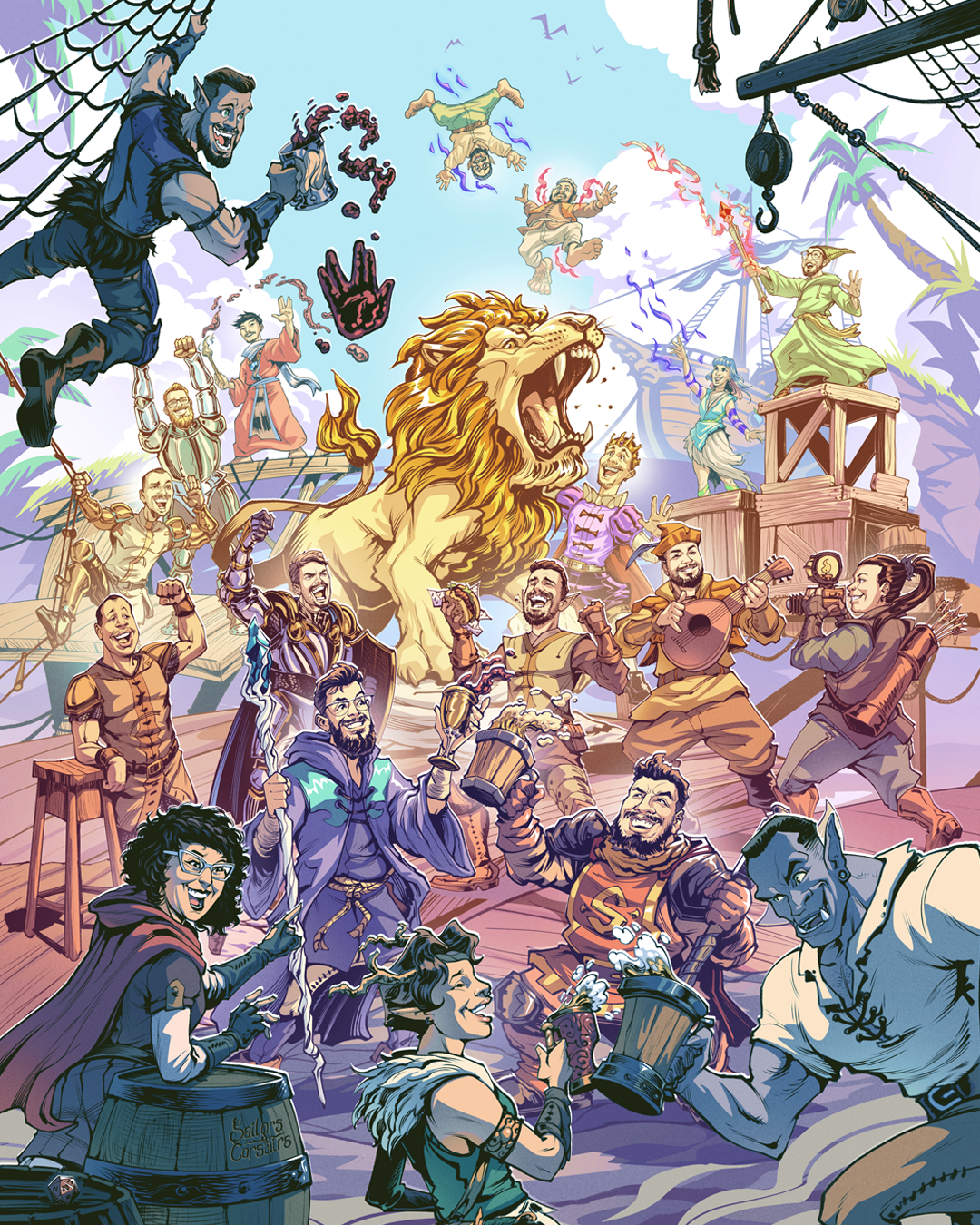 Sailor 2025 — Lucky dice or Sailor’s might?, artwork by Randall Random