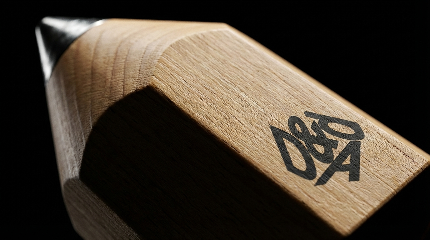 D&AD trophy, close-up detail